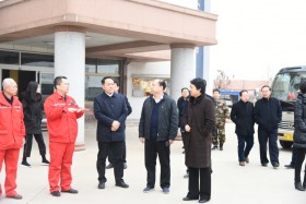 东营市人民政府副市长刘美华到电气公司视察